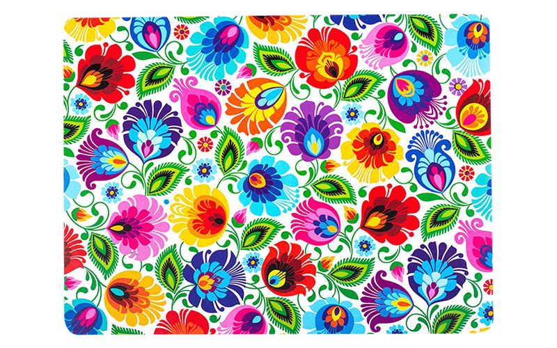 Placemat Lowicz white