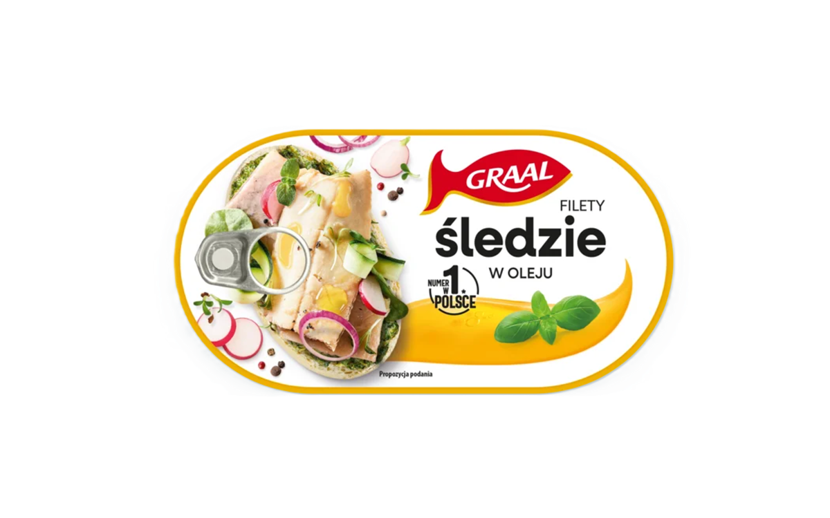 Graal herring fillet in oil