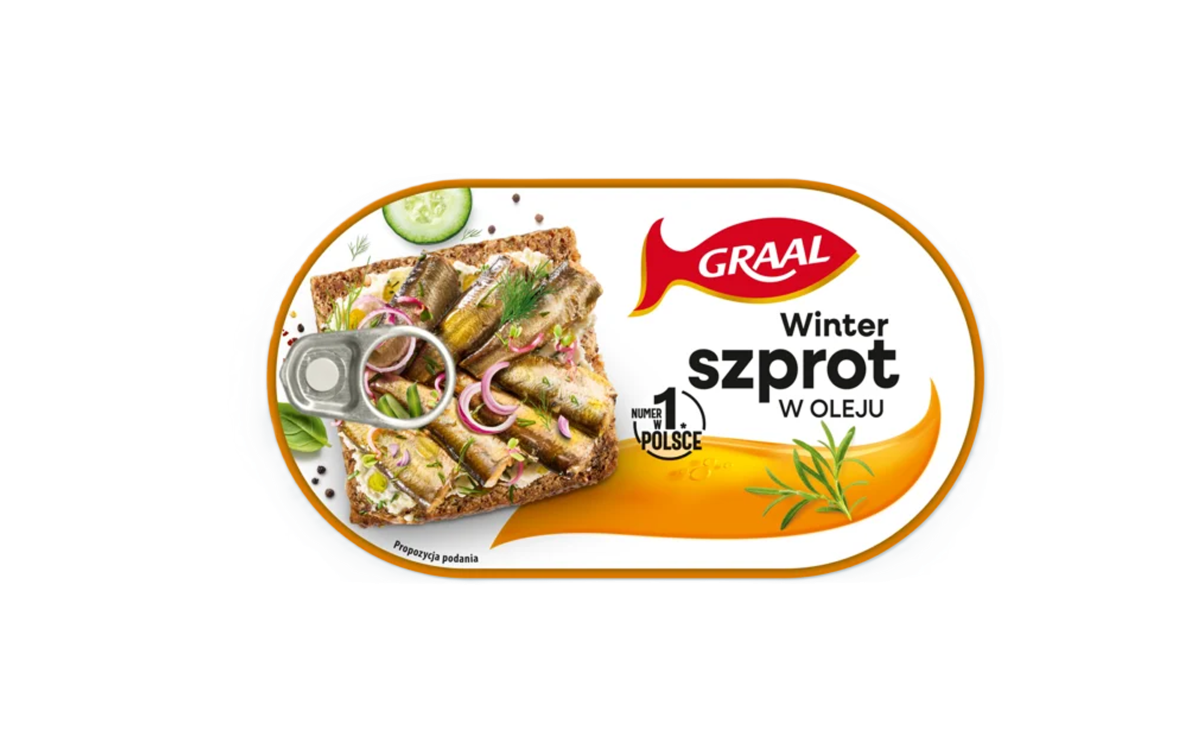 Graal winter sprat in oil