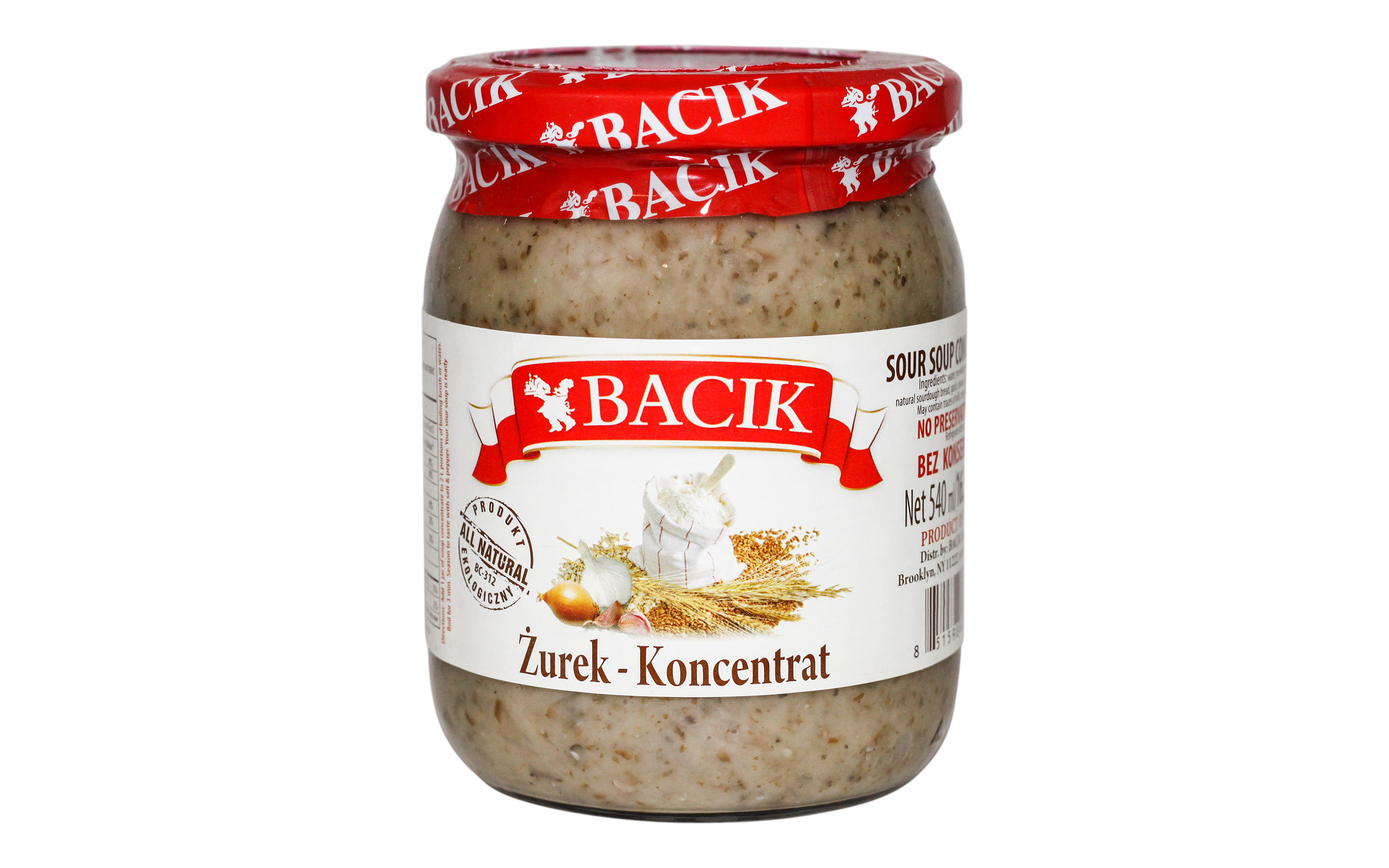 Sour rye concentrate jar