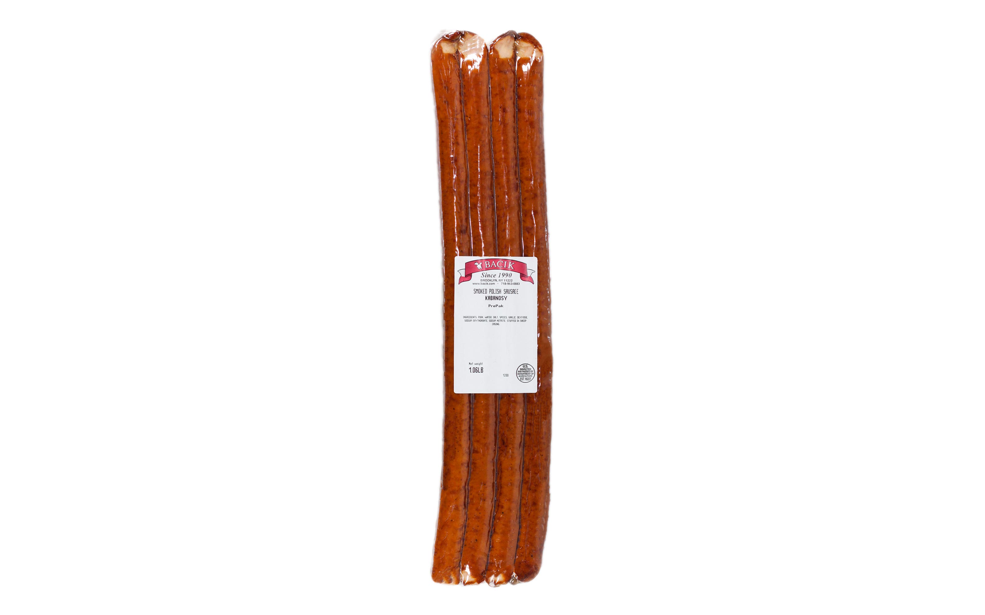 Smoked Pork Sausage Sticks