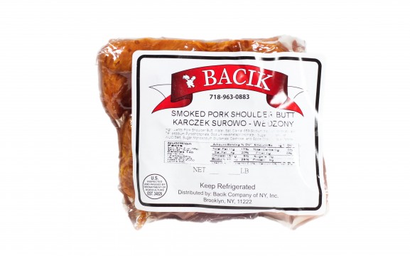 Smoked pork shoulder butt