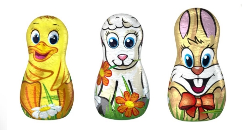 Milk chocolate Easter figurine