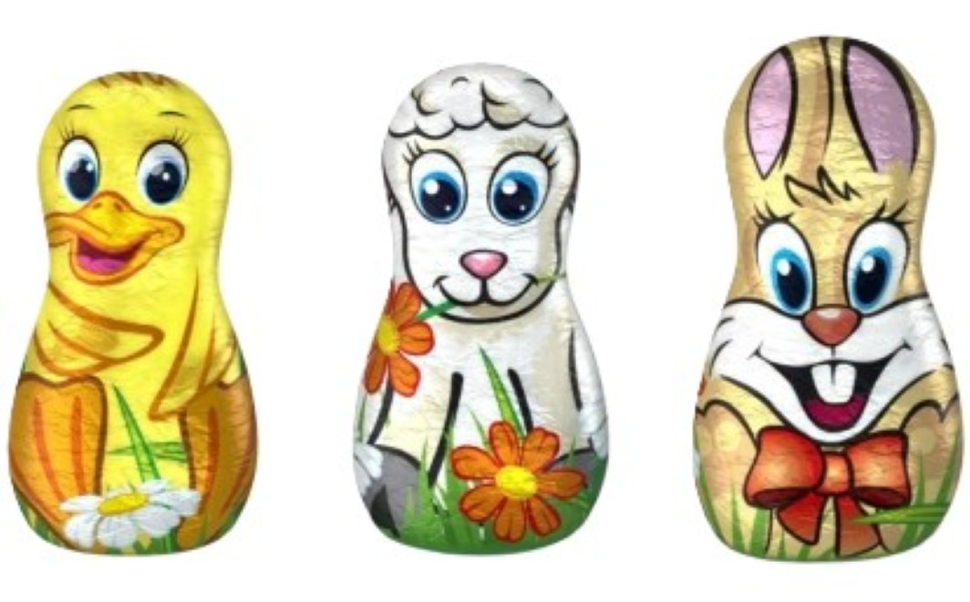 Milk chocolate Easter figurine