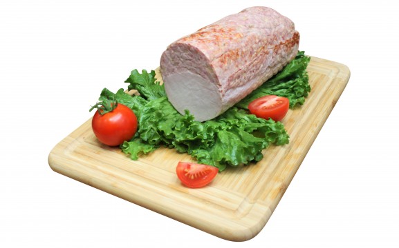 Baked Loin w/Mushrooms