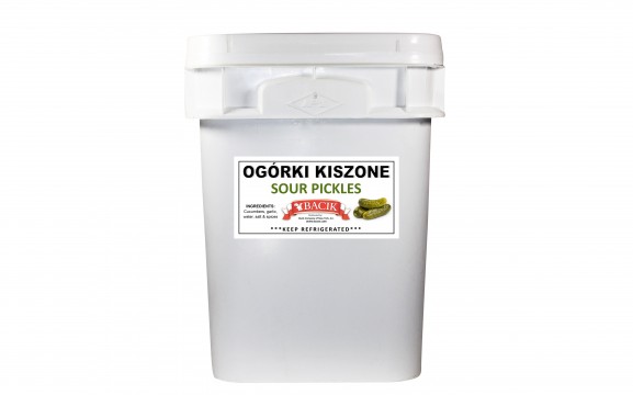 Cucumbers in Brine Pail