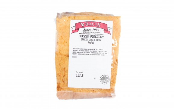 Smoked Cooked Bacon VP