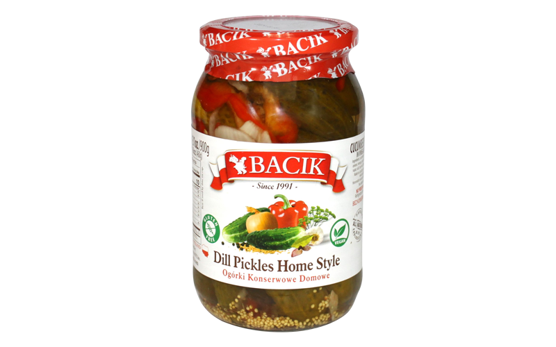 Dill Pickles w/Sweet Peppers OUT