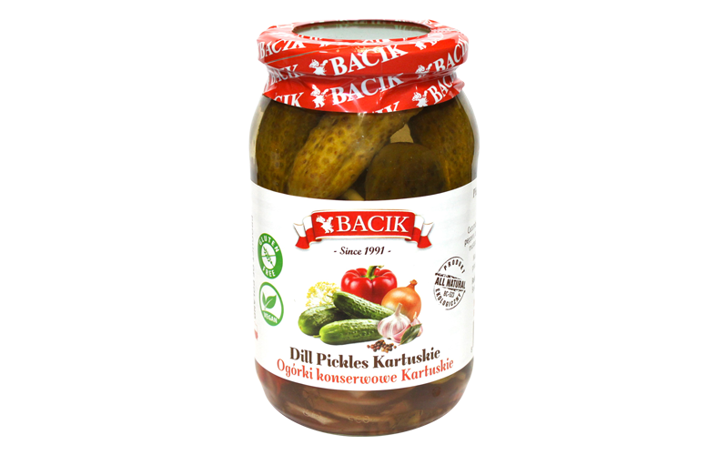 Dill pickles Kartuskie