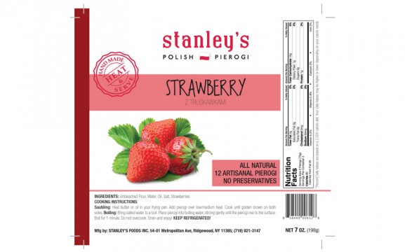 Stanley’s Strawberry pierogi