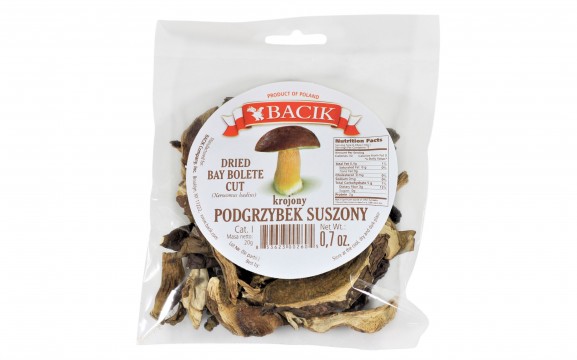 Dried Bay Bolete Cut Pouch 