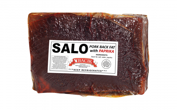 Salted Pork Backfat w/Paprika